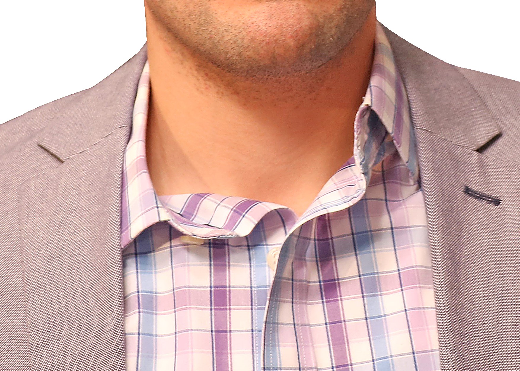 Shirt Collar folding without Slick Collar Shirt Collar Support