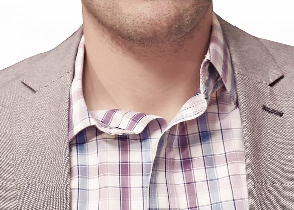 fold collared shirt