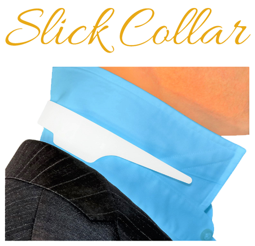 Solution to Fix Sloppy Shirt Collar with Slick Collar