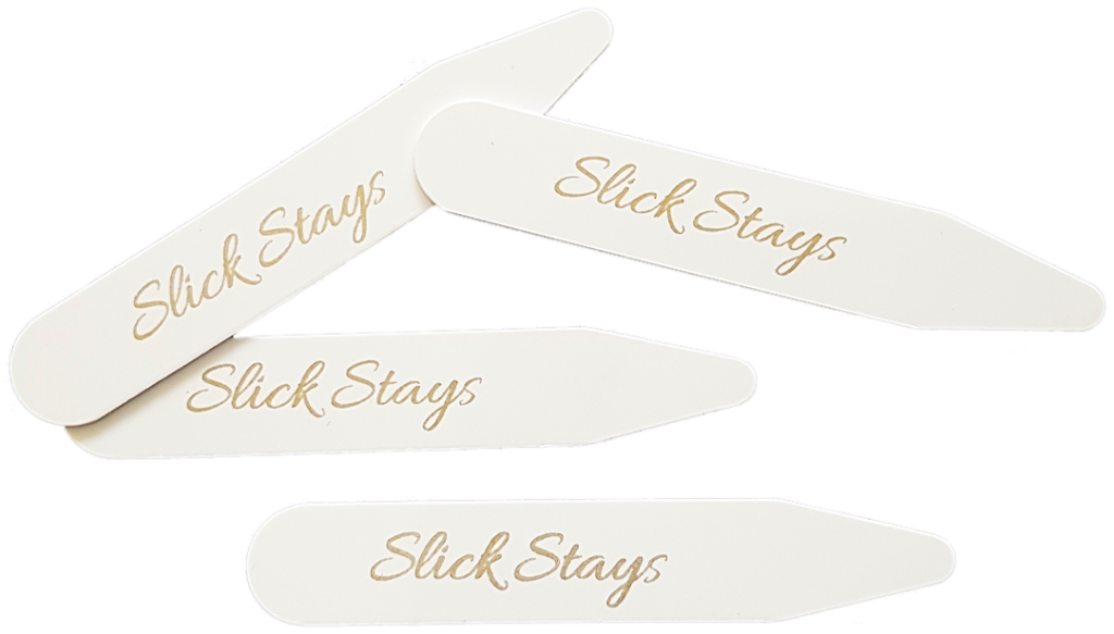 Slick Stay Quality Shirt Collar Stays to Keep Collar from Folding