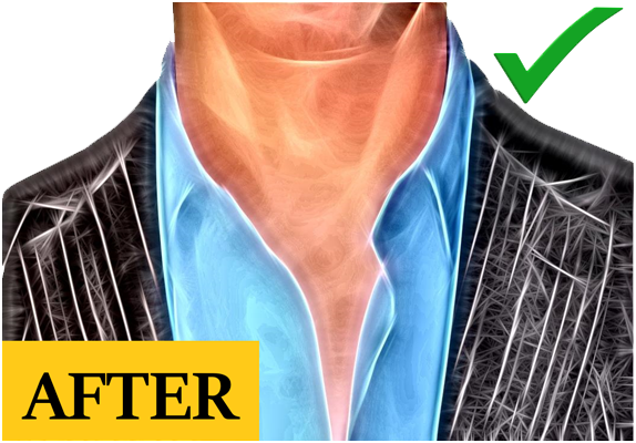 Prevent Shirt Collar Folding and Losing Its Shape with Slick Collar