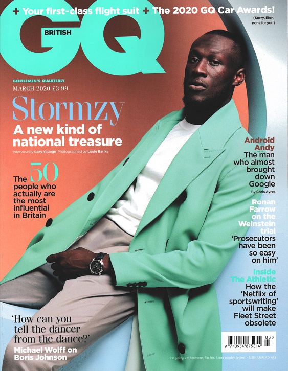 Slick Collar As Seen in British GQ with Stormzy Cover